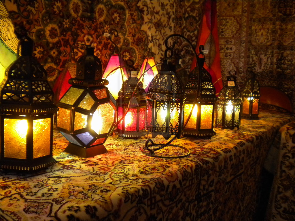 марокканские лампы