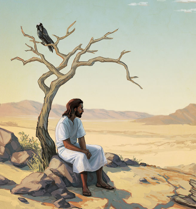 Иисус в пустыне