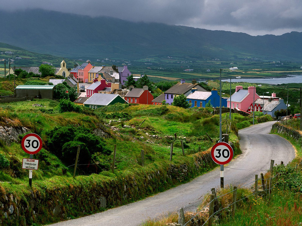 ирландская деревня