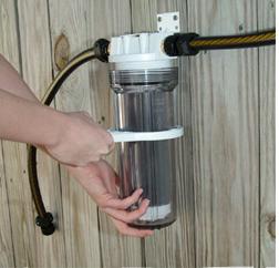 механическая очистка воды из скважины