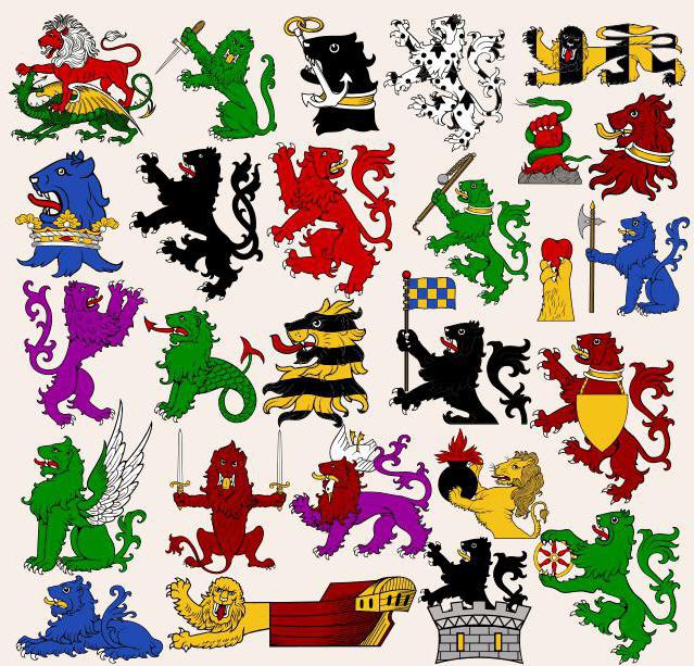 гербы европейских стран