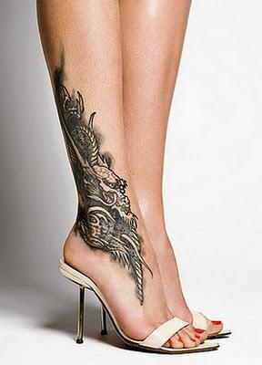 Маленькие татуировки для девушек на ноге: фото и рекомендации