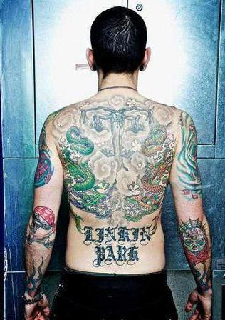 что означают татуировки честера беннингтона