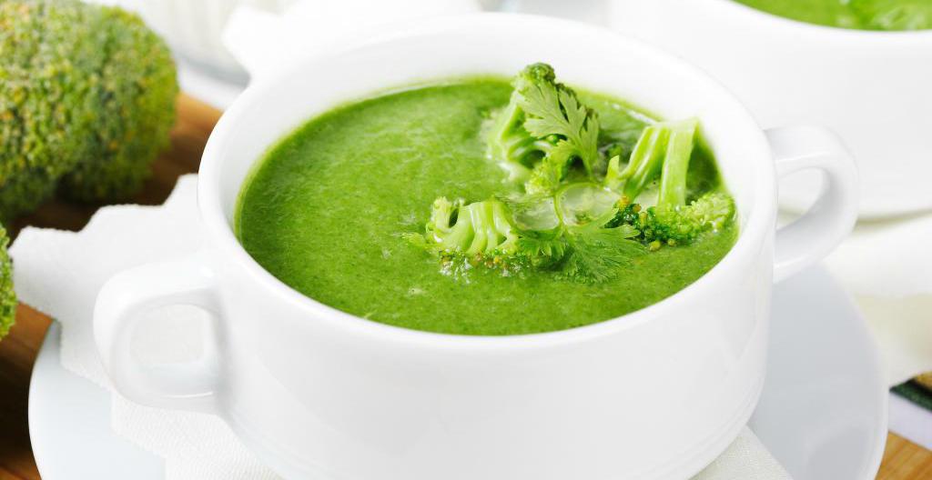 Диетический суп из брокколи, рецепт