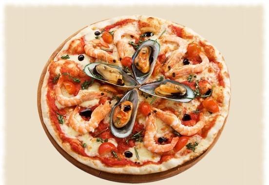 Пицца с морепродуктами рецепт