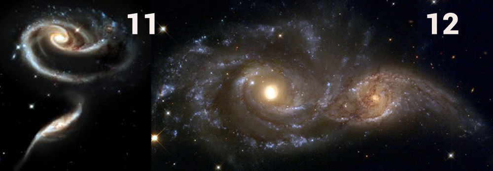Arp 273 и NGC 2207 и IC2163