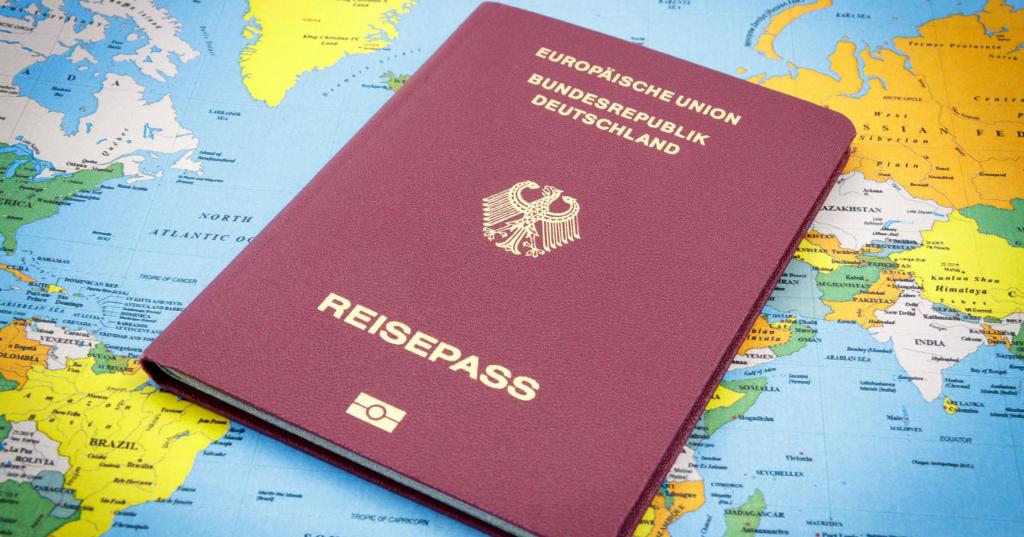 немецкий паспорт фото