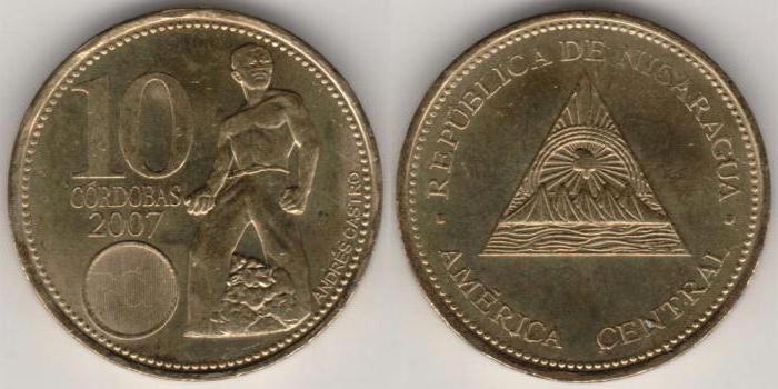 валюта Никарагуа внешний вид