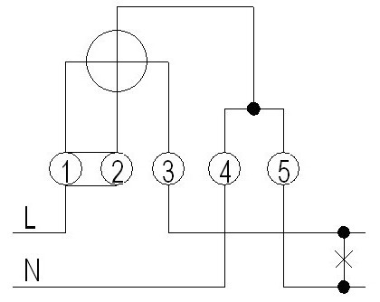 Схема установки электросчетчика