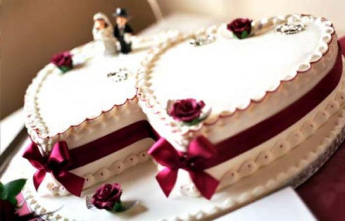 Свадебный торт Сердце