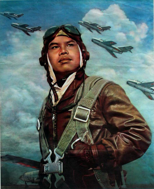 Герой фольклора летчик Ли Си Цин