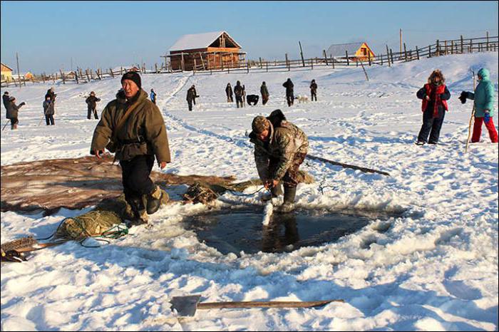 охота и рыбалка в Сибири зимой