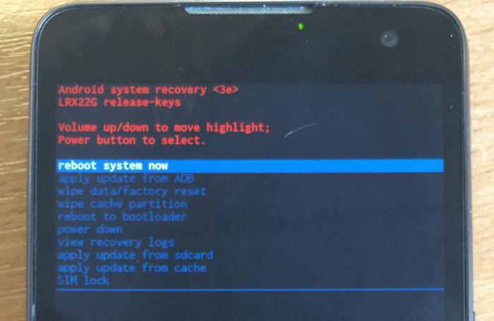 android system recovery 3e как пользоваться