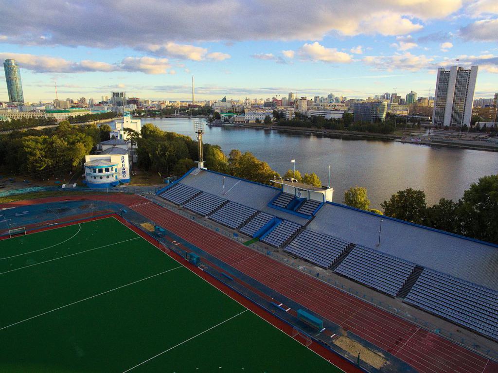Стадион Динамо в Екатеринбурге