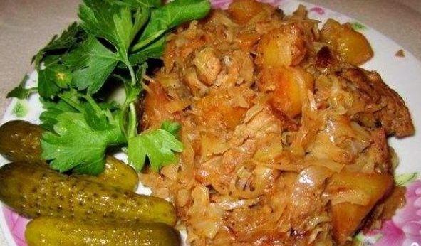 Тушеная свинина с капустой и картошкой: рецепт и секреты приготовления