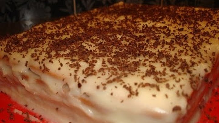 рецепт торта с заварным кремом