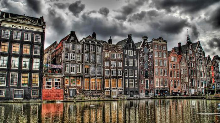 амстердам на карте