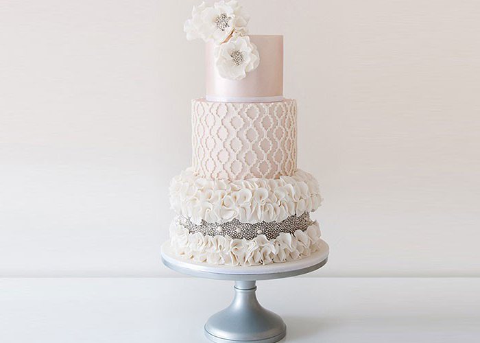 идеи тортов на жемчужную свадьбу