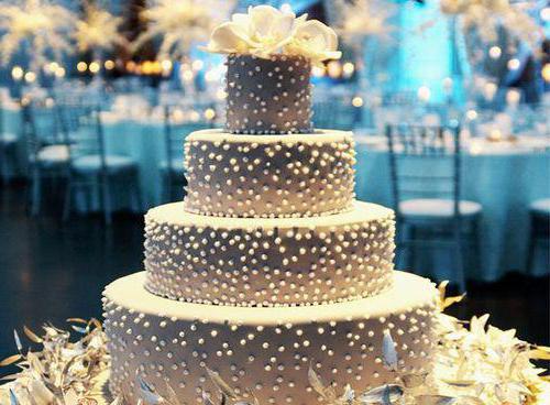 торт на жемчужную свадьбу