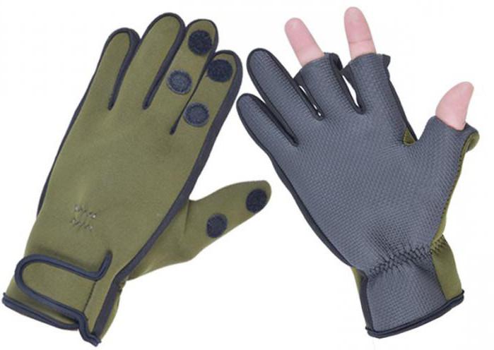неопреновые перчатки для зимней рыбалки