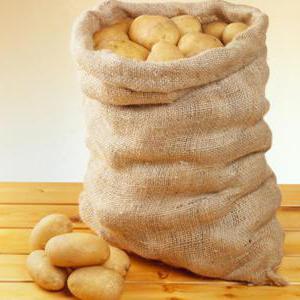 сколько килограмм в мешке картошки