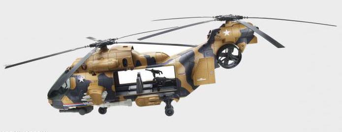 большая модель вертолета
