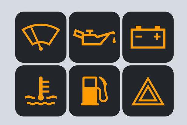 Обозначение значков на панели приборов автомобиля. Что означают значки на приборной панели?