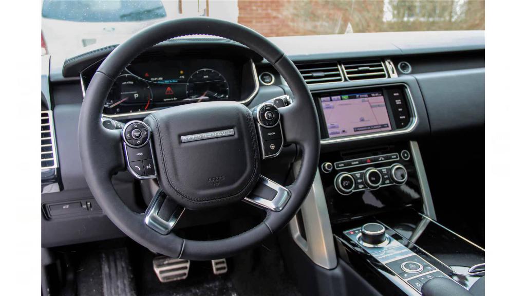 Оснащение Range Rover 2013
