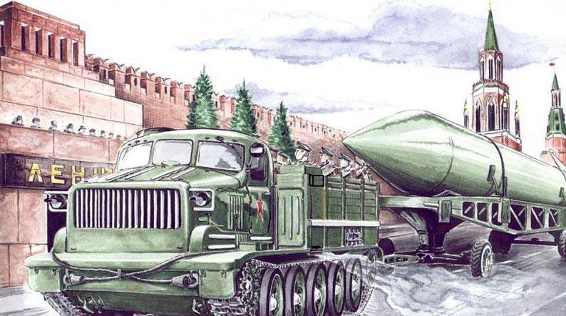Советский артиллерийский тягач