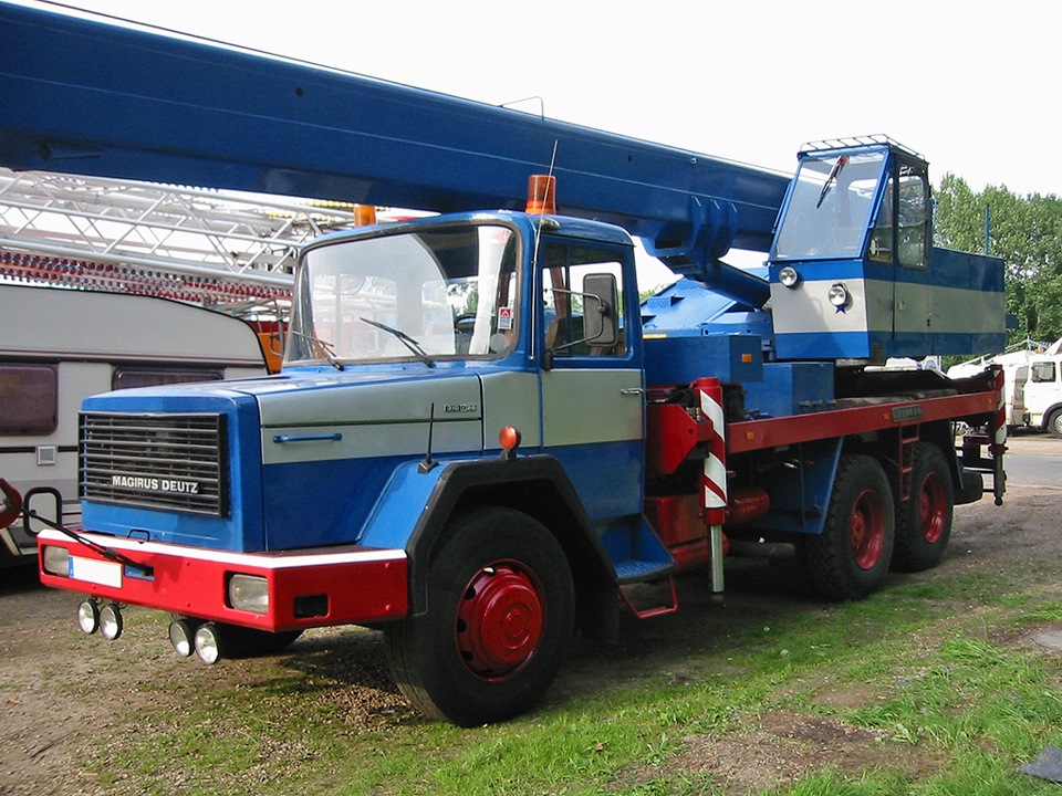Немецкий грузовик "Магирус-Дойц"