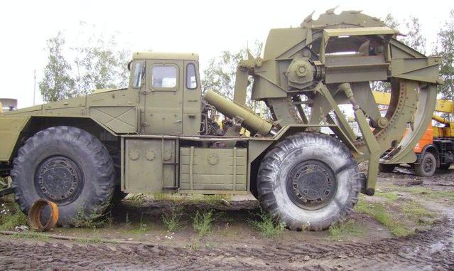 ТМК-2 на базе тягача МАЗ-538