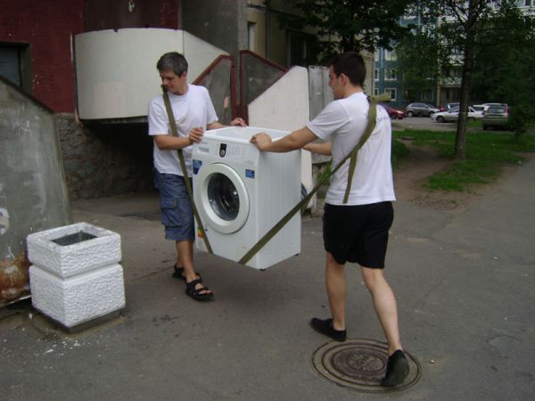 Как перевезти стиральную машину без болтов