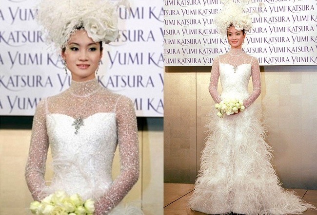 самое дорогое свадебное платье в мире фото