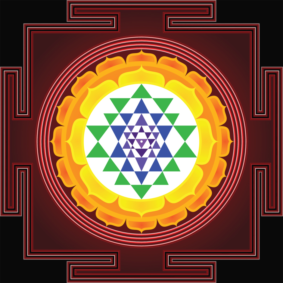 Шри-янтра - символ индуизма