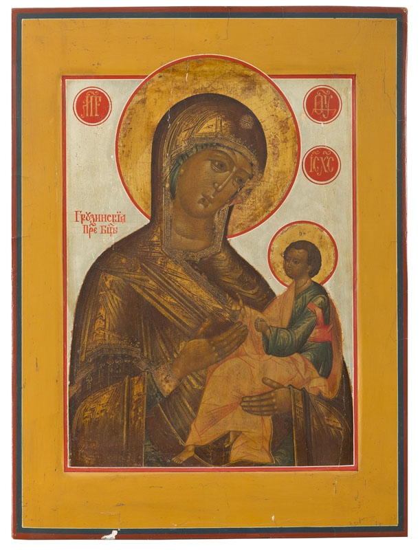 Икона грузинской Божьей Матери