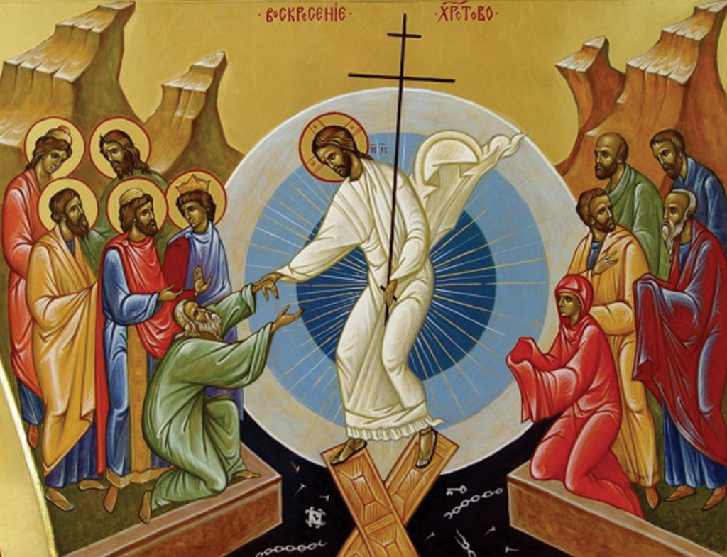 Икона "Восстание Христа из гроба"