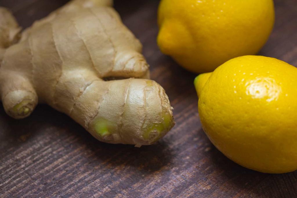 имбирь и лимон для похудения