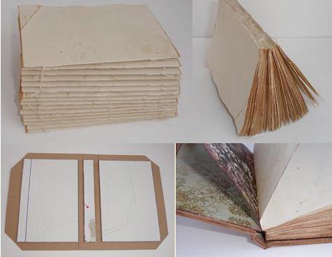 Как сделать блокнот из листов тетради