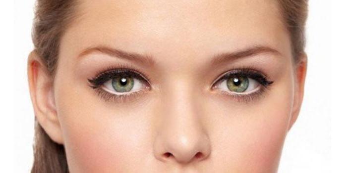 Натуральный макияж для зеленых глаз