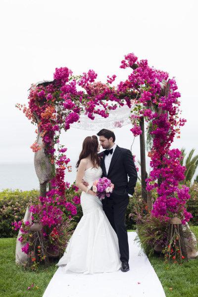 свадебные арки из цветов