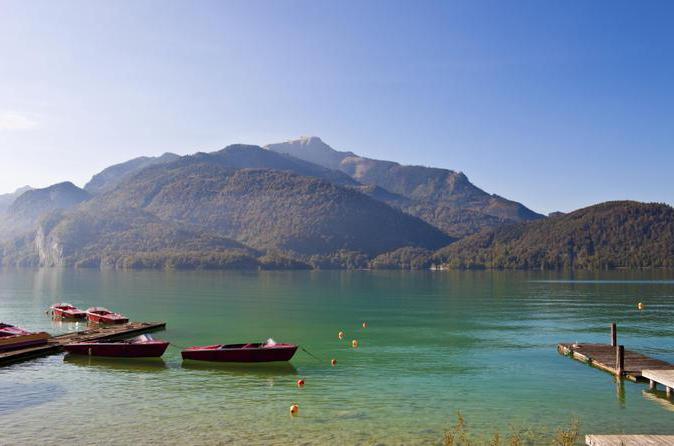 зеленое озеро в австрии