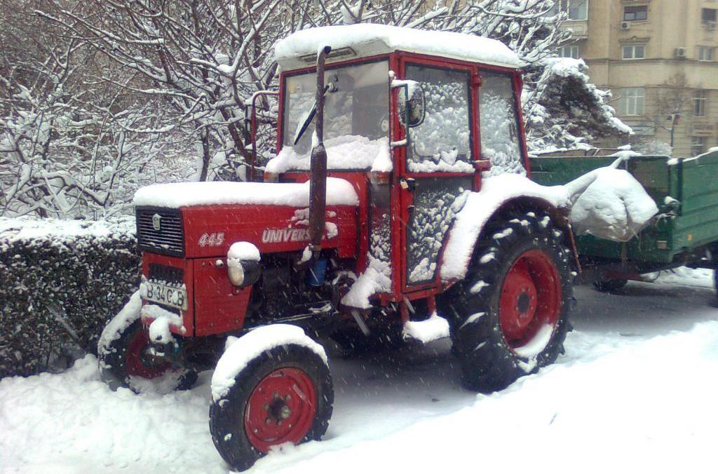 Румынский трактор "Универсал"