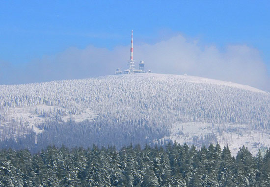 Гора Брокен зимой