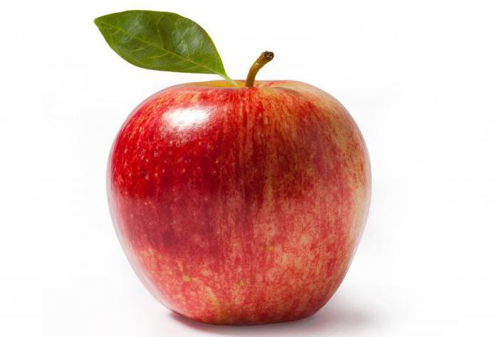 вес среднего яблока