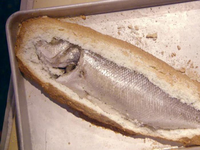 рыба запеченная в соли в духовке