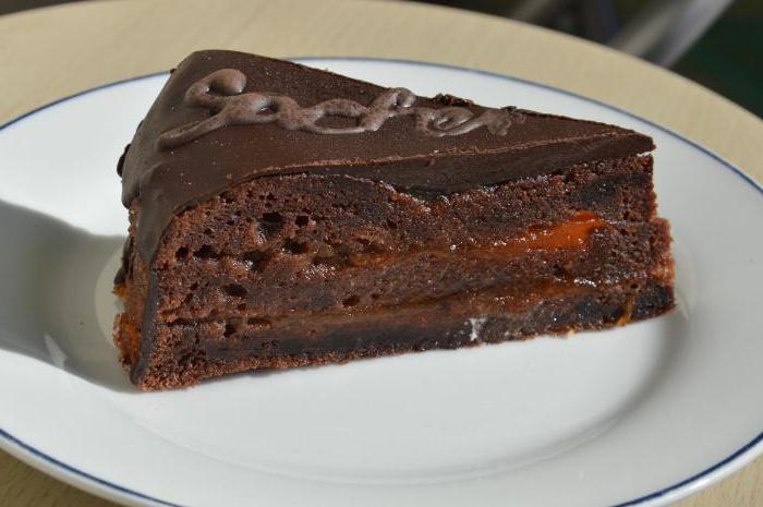 история шоколадного торта