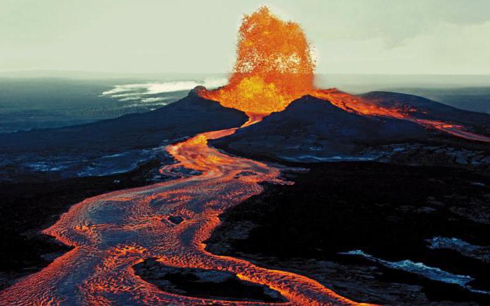 опасность извержения вулкана