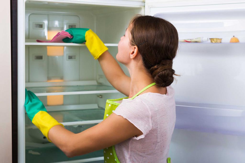 Чем помыть холодильник чтобы избавиться от запаха