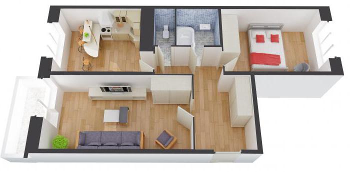 схема 3 комнатной квартиры