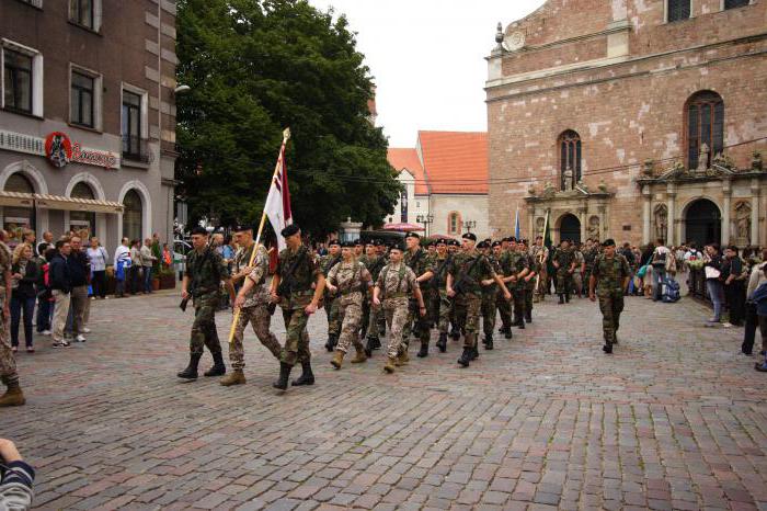 армия латвии парад